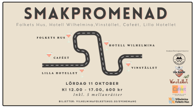 Smakpromenad i Vilhelmina